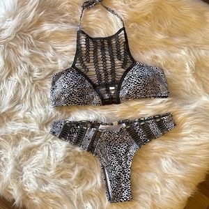 NWT two piece bikini set size S M L available fashion detail swim